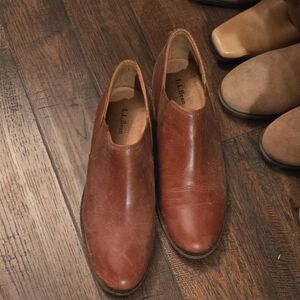 L.L. Bean Women's Tan Leather Loafers